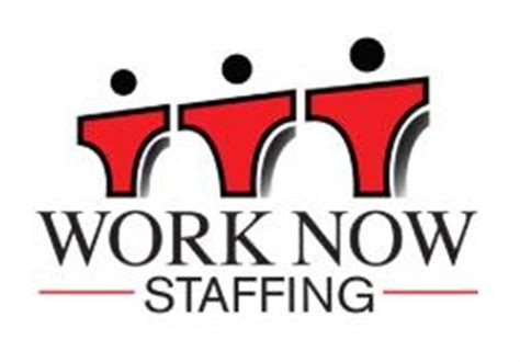 Work now staffing - Founded in 1999 by a team with over 30 years experience in the staffing Industry, today’s Labor Staffing Inc. is a respected leader in staff provisioning and management. We are quickly becoming one of the leading companies in providing temporary employees to a wide variety of nationwide clients. In addition, Labor …